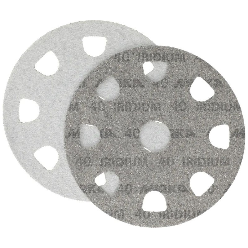 Disques abrasifs auto-agrippants Iridium Styro - ITE Ø 225 mm pour XPS ou PSE