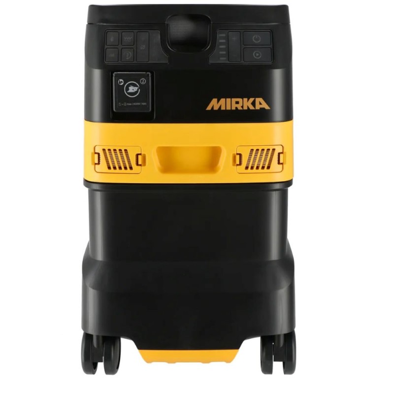 Aspirateur professionnel Mirka DEXOS 1230 AFC classe M avec tuyau de 4 m