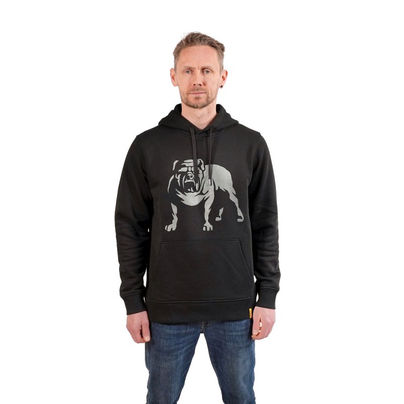 Sweat à capuche noir Mirka Bulldog