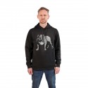 Sweat à capuche noir Mirka Bulldog