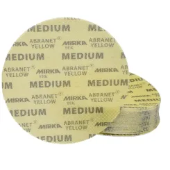Disques abrasifs Abranet Yellow  Ø 225 mm  auto-agrippants (maille micro-perforée)
