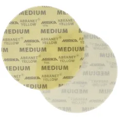 Disques abrasifs Abranet Yellow  Ø 225 mm  auto-agrippants (maille micro-perforée)