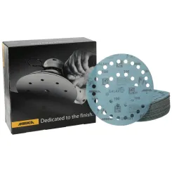 Disques abrasifs Mirka Galaxy Ø175 mm 37 trous Multifit | boîte 50 disques haute performance
