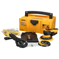 Pack exclusif Mirka DEROS II 5650CV + Aspirateur 1025L + tuyau 4m