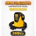 Offre exclusive Aspirateur Mirka 1025L + tuyau 4m offert