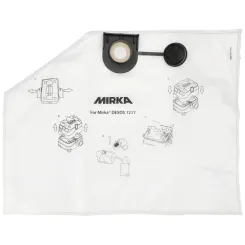 Sacs à poussière non tissés pour aspirateurs Mirka DEXOS 1217 (lot de 5)