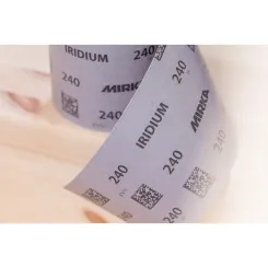 Rouleau abrasif Mirka Iridium PM 115mm x 25m