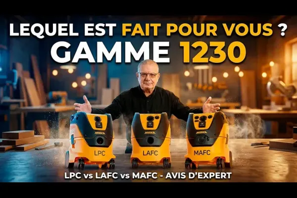 Mirka 1230 L PC vs L AFC vs M AFC : quel aspirateur choisir ?