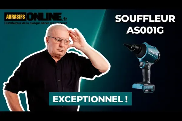 Makita AS001G XGT : test du souffleur compact et puissant (vidéo)