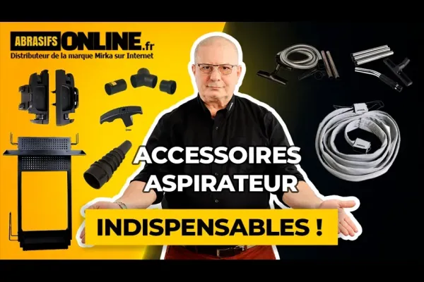 Accessoires pour aspirateurs MIRKA : optimisez votre ponçage sans poussière