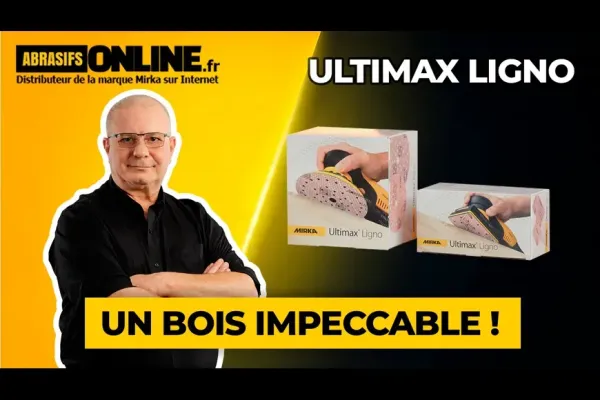 MIRKA ULTIMAX LIGNO : découvrez l'abrasif nouvelle génération pour le bois en vidéo