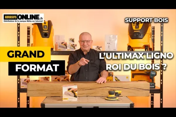 MIRKA ULTIMAX LIGNO : test vidéo et avis sur l'abrasif bois