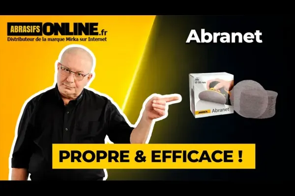 Mirka Abranet : l'abrasif qui révolutionne le ponçage sans poussière